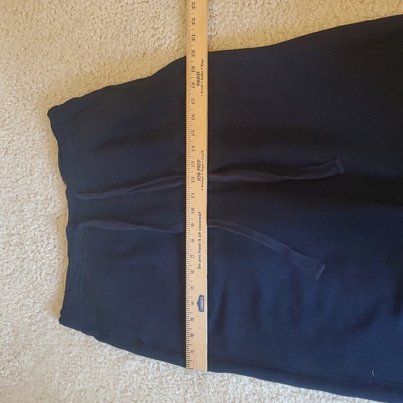 Philosophy Black Linen Blend Wide-Leg Flowy Pants Size M Medium - Picture 7 of 12